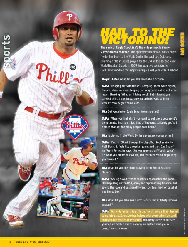 Shane Victorino Phillies 2008 World Series Matted Print 11x14