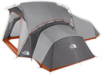 Modular tent outlet system