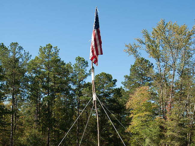 How to Build a Flagpole For Your Camp – Scout Life magazine