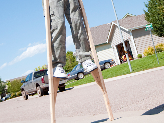 How to Make Wooden Stilts