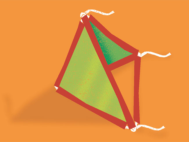 How to Make a Tetrahedral Kite – Scout Life magazine