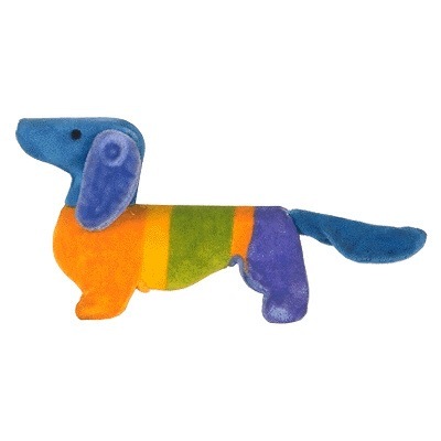 "Waldi" the Dachshund appeared at the 1972 Summer Games in Munich, West Germany. He was the first official Olympic mascot. Dachsunds are a popular dog breed in Bavaria.