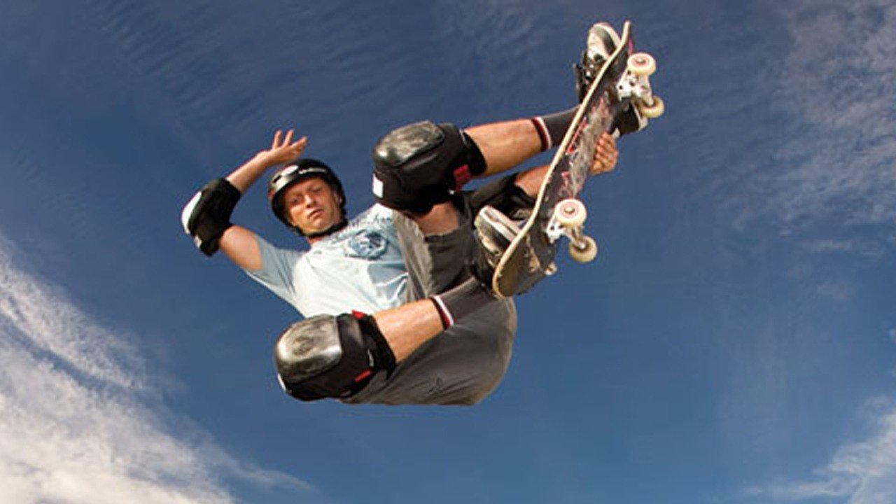 Watch Legend Tony Hawk Yelling Do A Kickflip! At Skateboarders