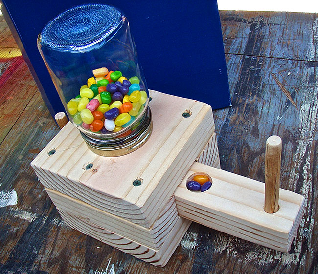 Make a Homemade Candy Dispenser