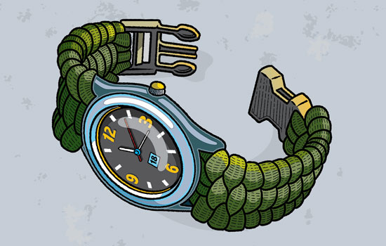 Snake knot paracord bracelet - Paracord guild