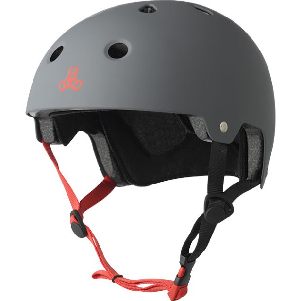 Triple 8 Dual Certified Brainsaver ($40-$45; triple8.com): This helmet has an ABS plastic outer shell with EPS liner and comfortable fit pads that are removable and washable. Dual certified for both skateboarding and bicycling (CPSC/ASTM certified).