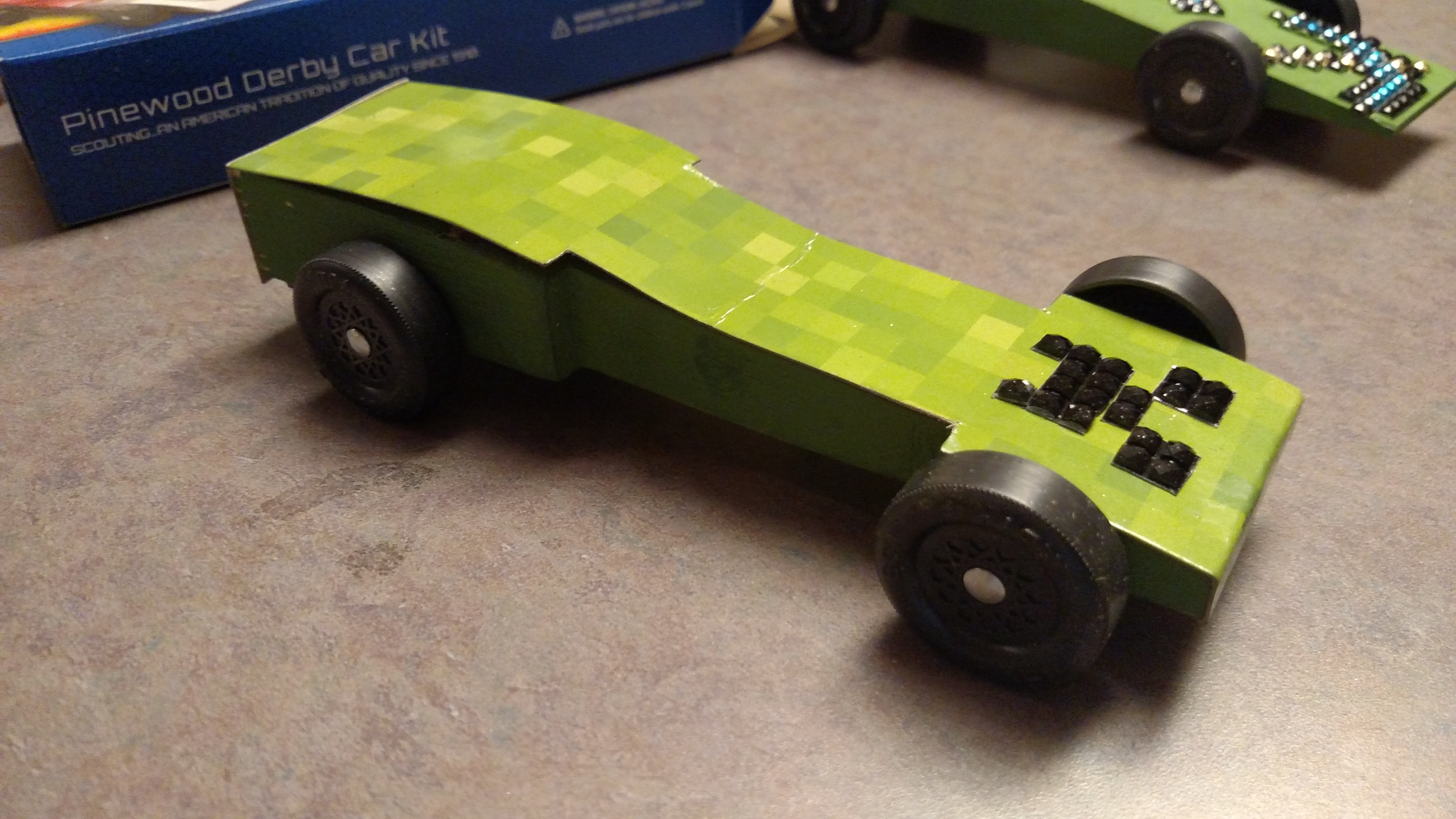 Minecraft Creeper Car