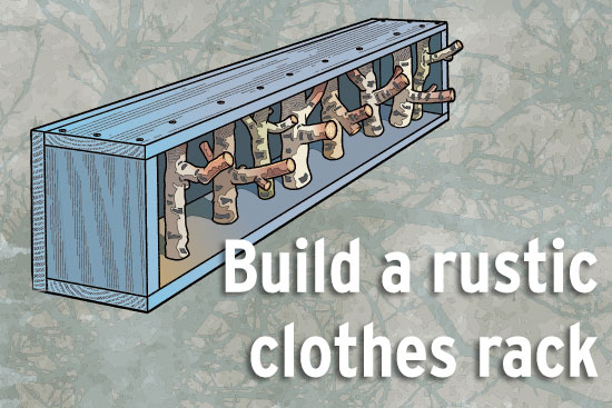 Rustic Clothes Hanger Workshop