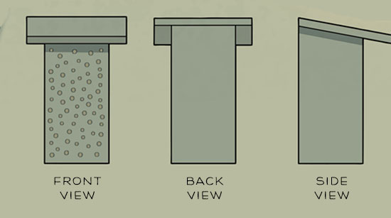 Bee house overview