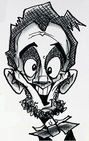 how to draw caricatures step by step instructions