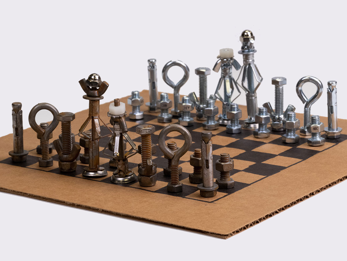 How to Make a Hardware Chess Set