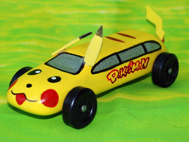 Photos Of 30 Pokémon Pinewood Derby Car Designs Scout Life Magazine