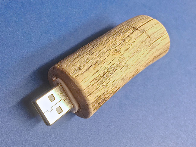 How to Make a Rustic USB Drive Case