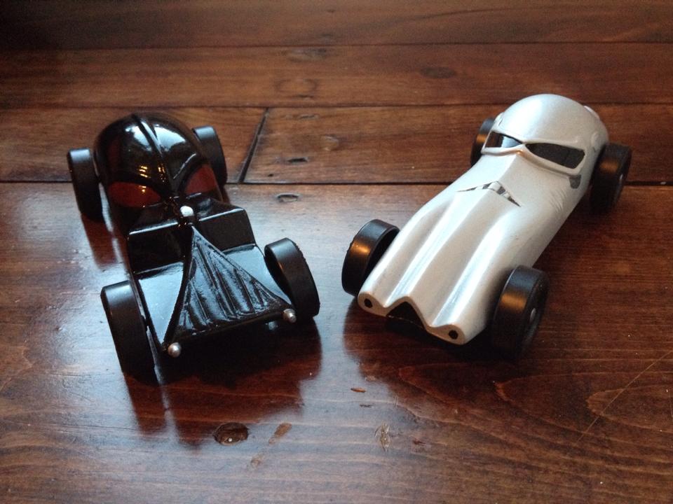 Darth Vader and Stormtrooper