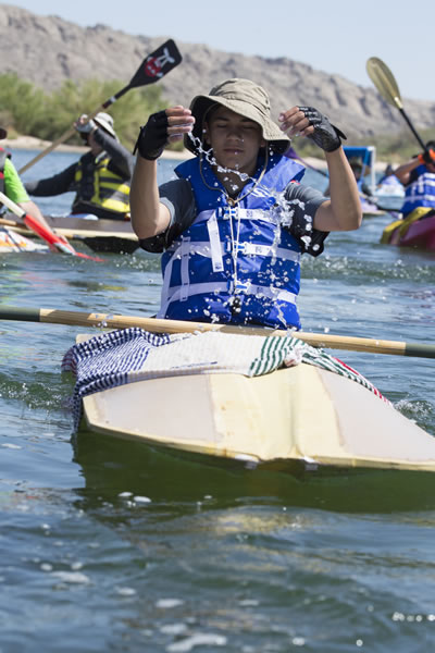 Scouts Paddle 50 Miles in Homemade Kayaks
