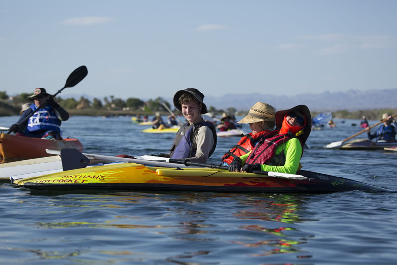 Scouts Paddle 50 Miles in Homemade Kayaks