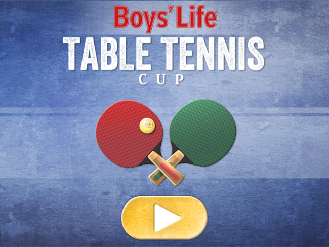 Scout Life Table Tennis Cup