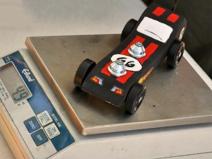 Cub Scouts Pinewood Derby car - Megalodon