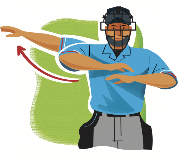 baseball umpire hand signals