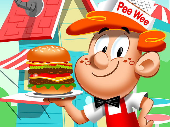 Pee Wee’s Burger Shack Stack