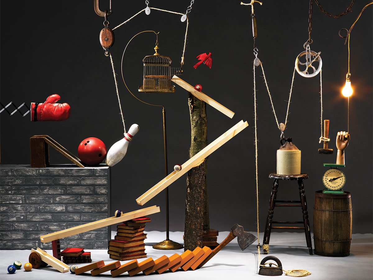 easy rube goldberg machines