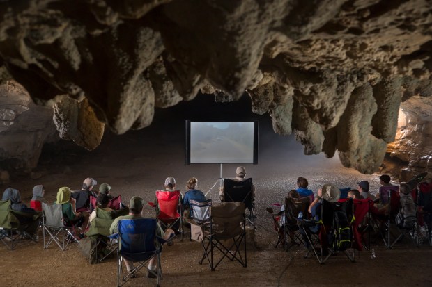 movie-in-cave