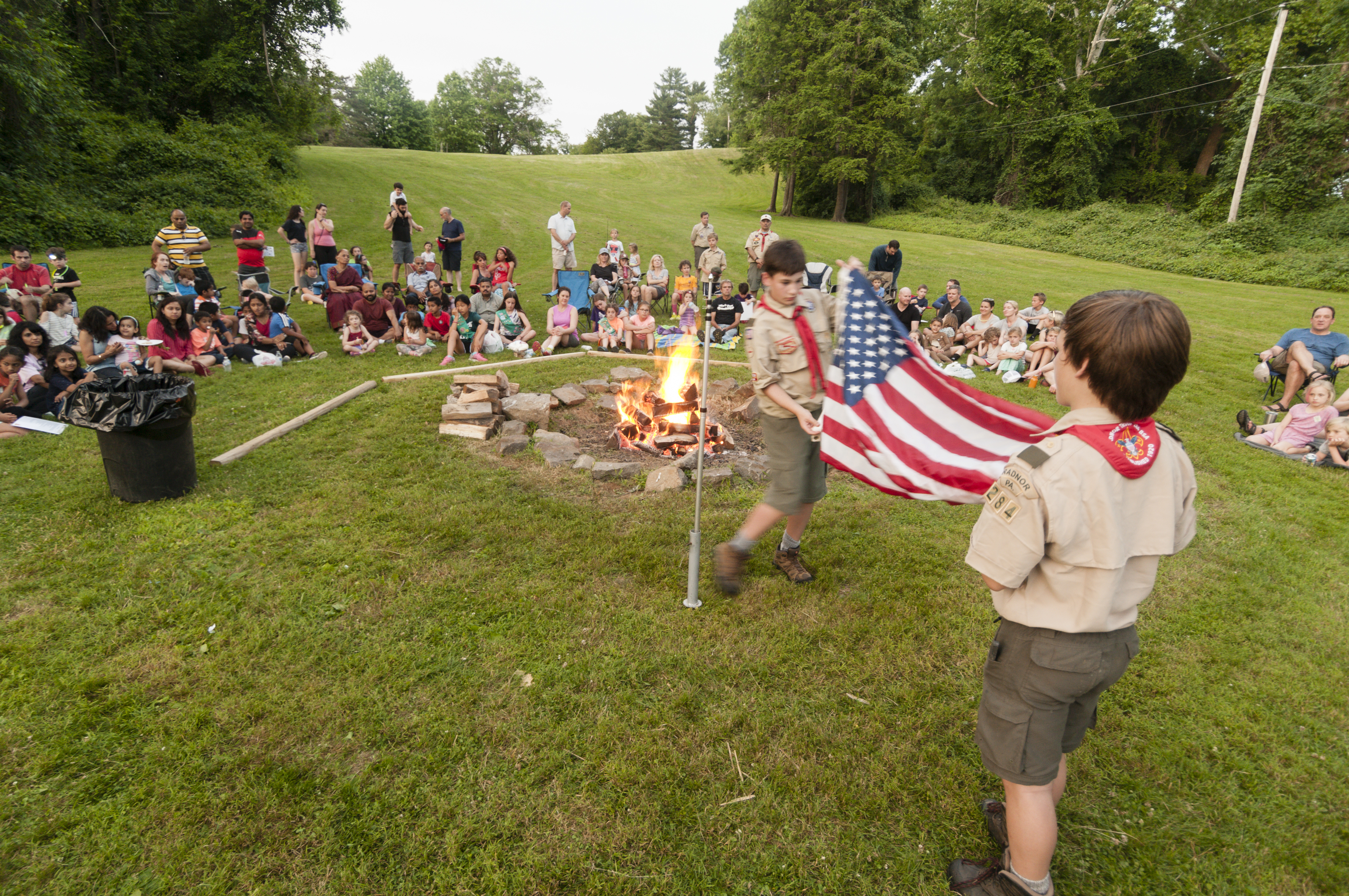 Pennsylvania Scouts Community Campout