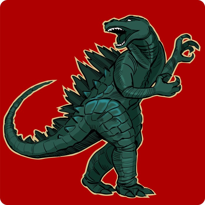 Godzilla monster