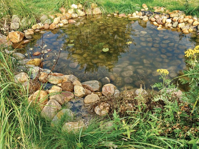 Home made Artificial fish habitat for ponds