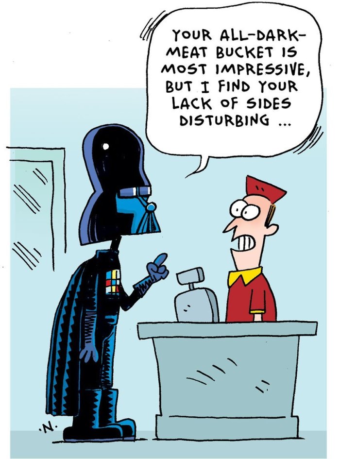 Would you press the button?  Star wars jokes, Star wars humor