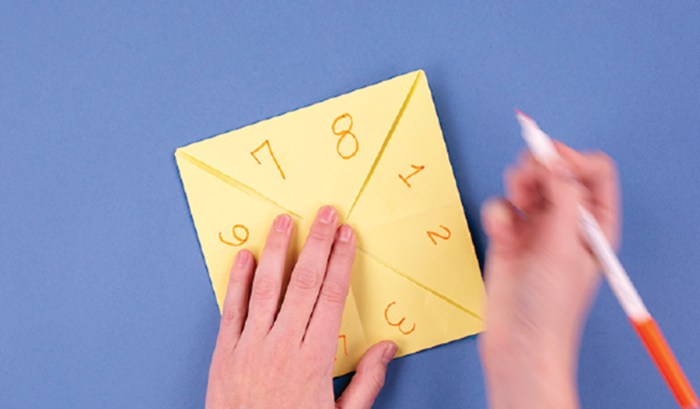 How to Make a Paper Fortune Teller – Scout Life magazine – Scout