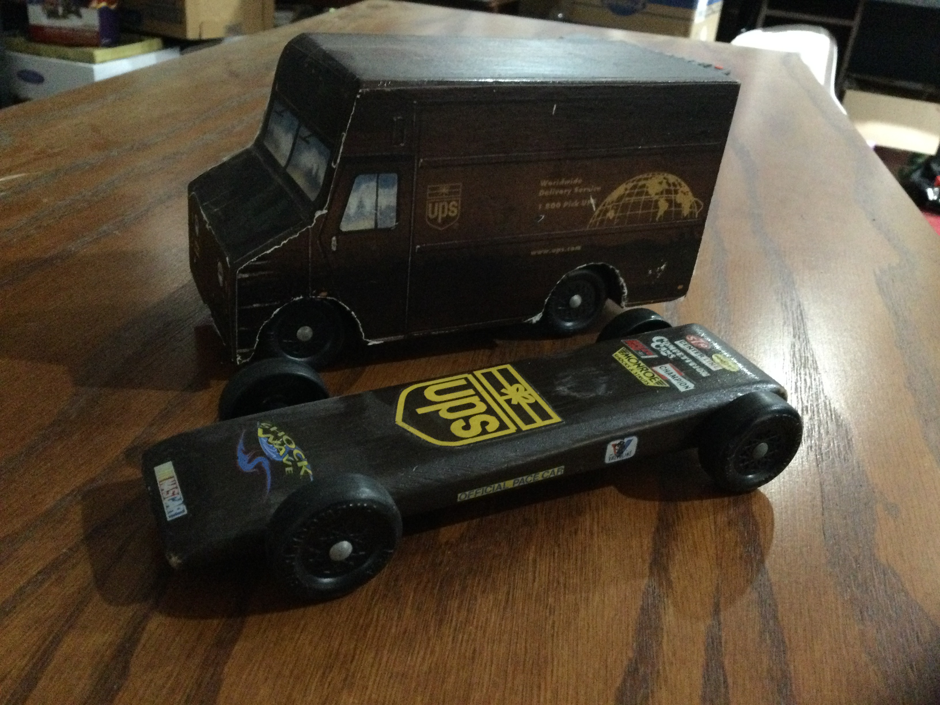 The UPS package car