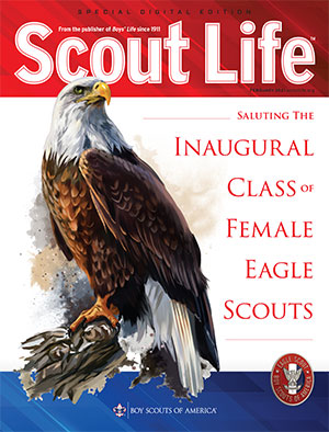 Inaugural Female Eagle Scouts cover