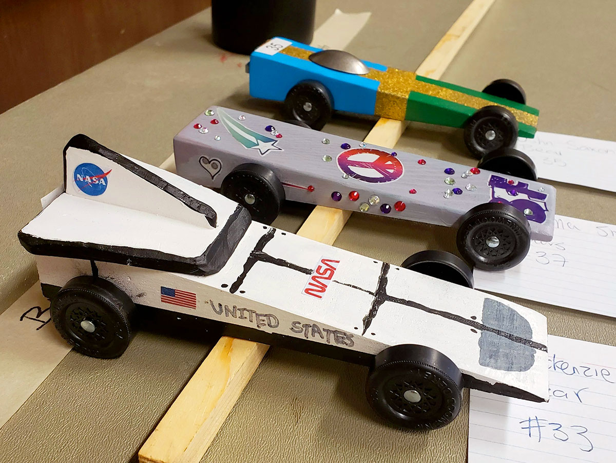 Boy Scouts of America Cub Scout PWD Pinewood Derby 2012 Race Car Kit for sale online 