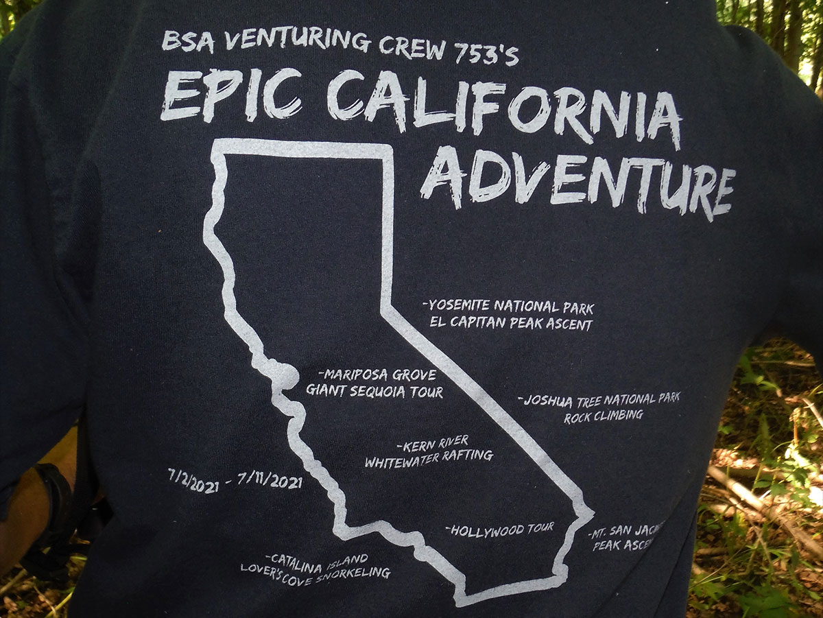 Indiana Venturers Get an Epic California Outdoor Experience