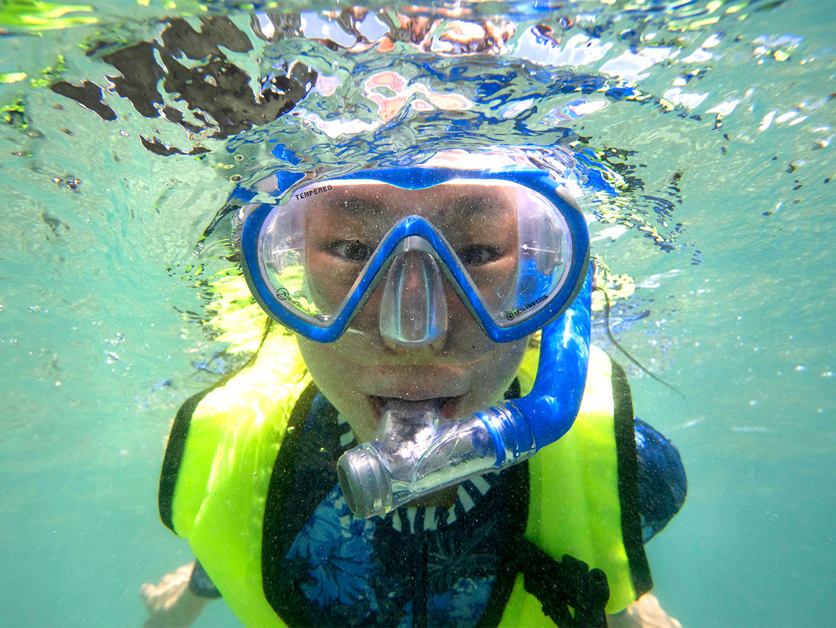 Scouts Find Underwater Wonders on a Florida Snorkeling Trail