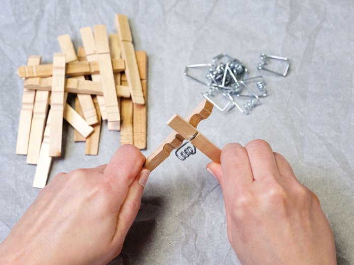 How To Make A Clothespin Chandelier