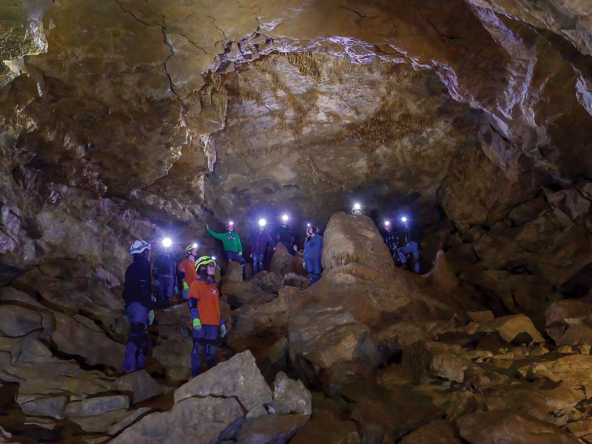 Scouts Discover Underground Adventure in Sullivan Cave