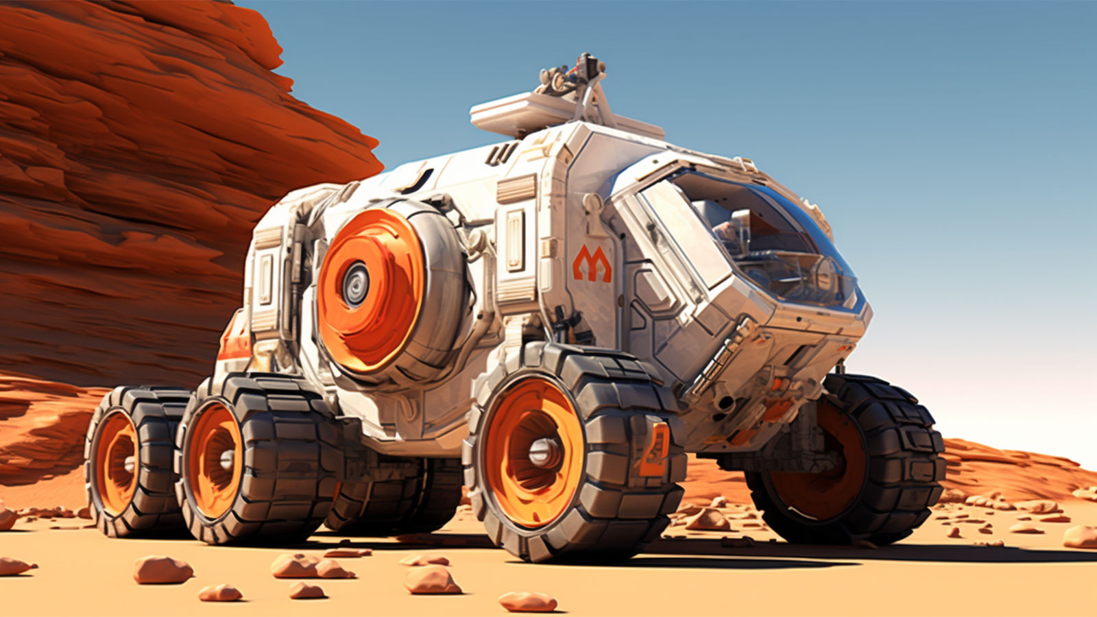 The Mars Rover AI Vehicle