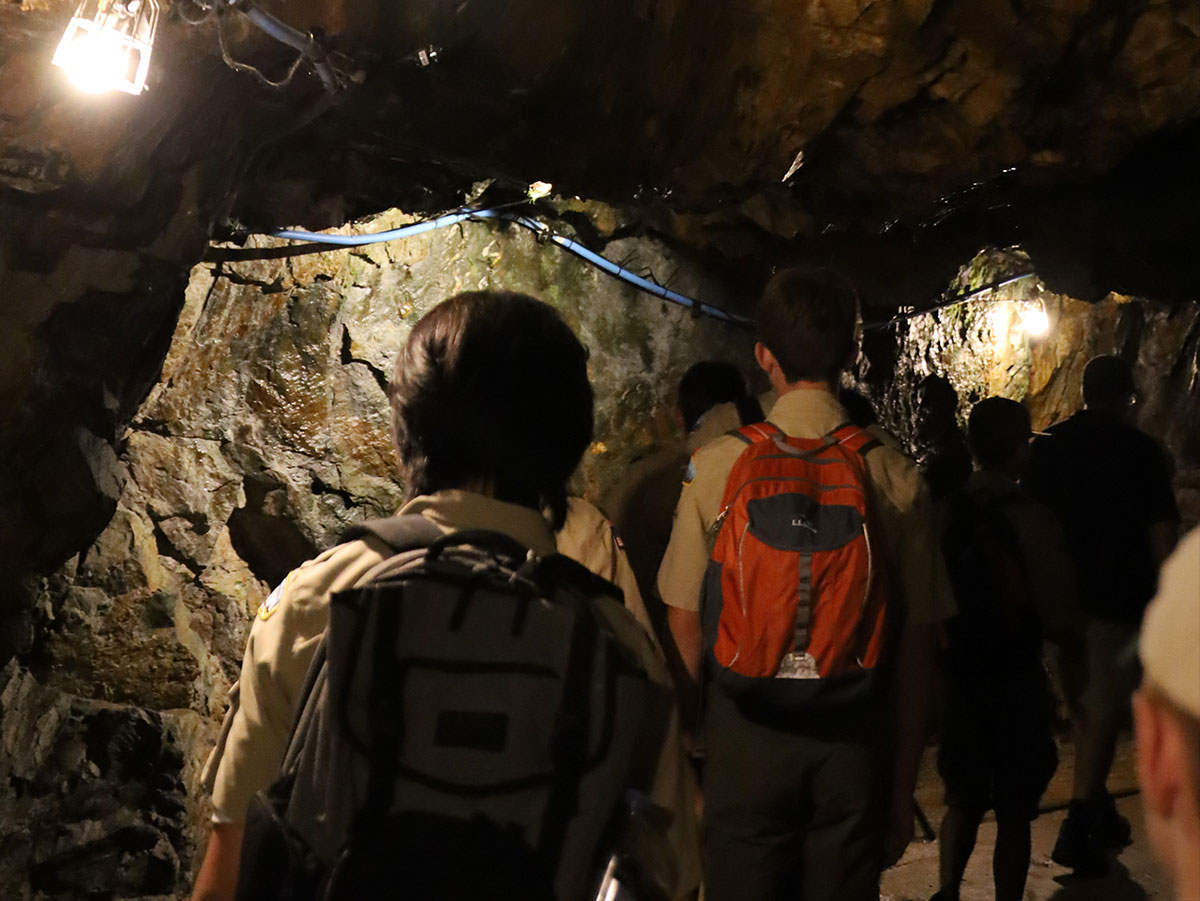 Day Trip to a Mine Gives Scouts a Golden Opportunity for Fun