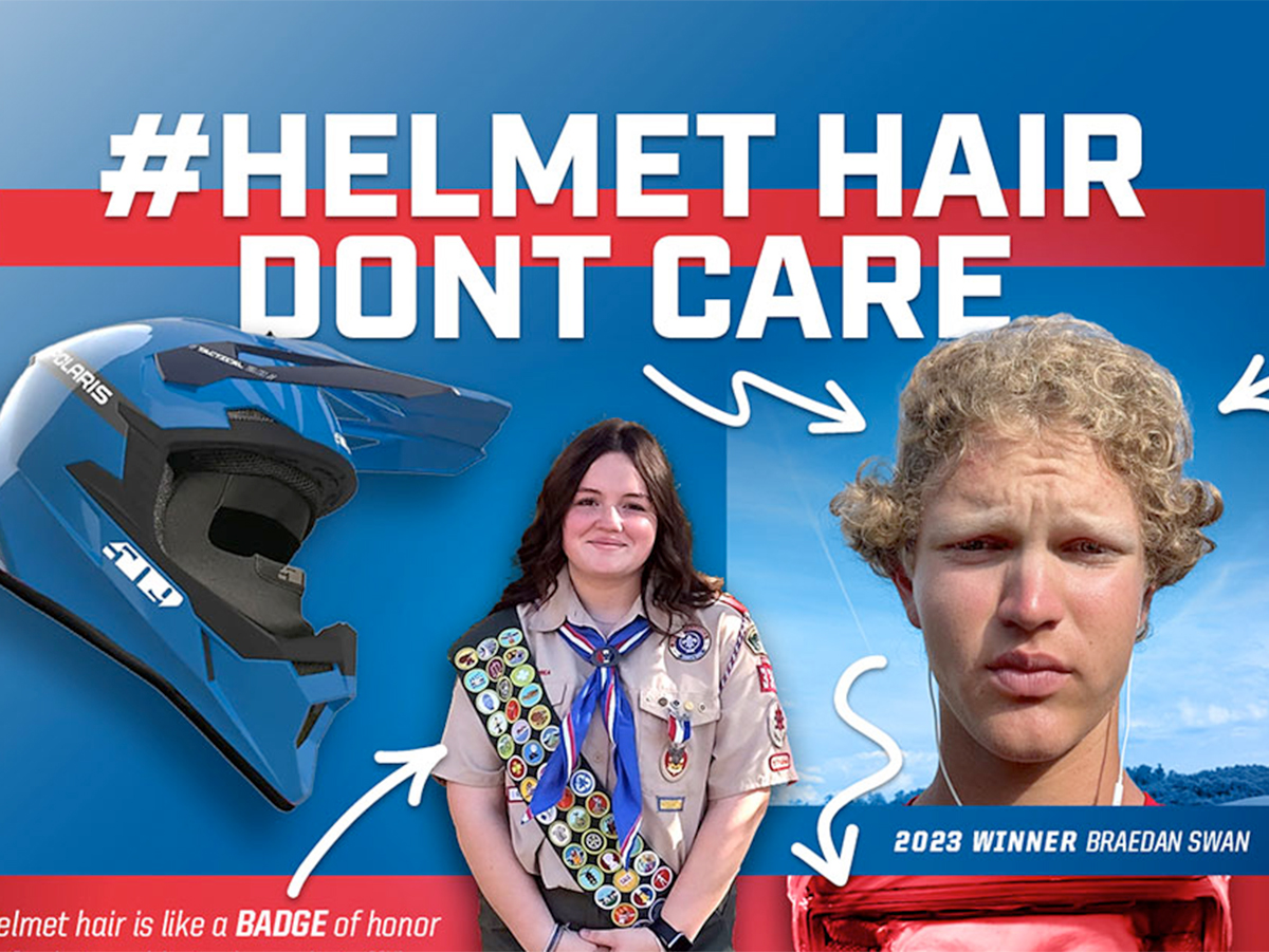 Enter the #HelmetHairDontCare Giveaway