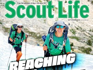 Cover of the September 2024 issue of Scout Life