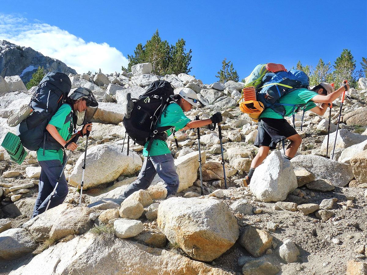 Troop 413 Braves the Elements to Explore the California Mountains