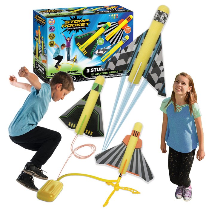 stomp rocket stunt planes