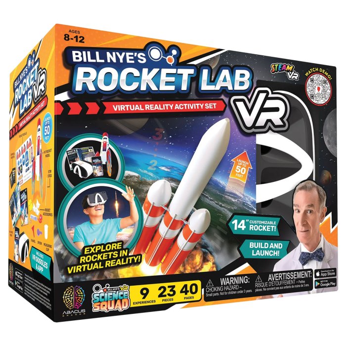 Bill Nye’s Rocket Lab VR Activity Set