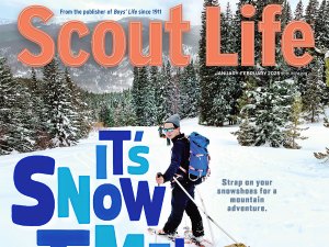 cover of the january-february issue of scout life magazine