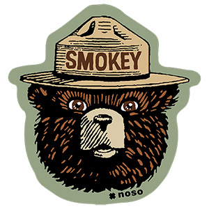 smokey bear noso patch