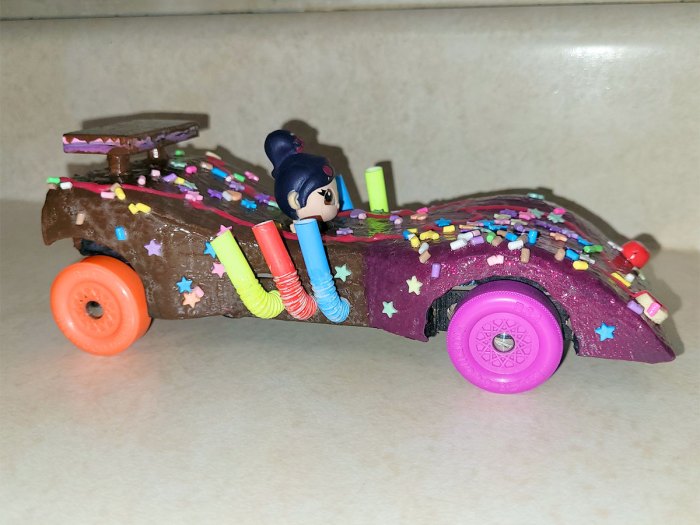 pinewood derby car design from 2025 races