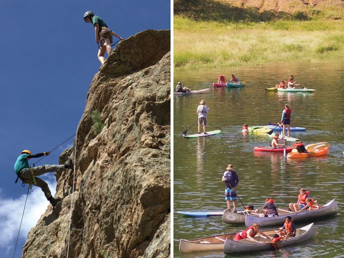 Scouts at Camp Alexander in Colorado