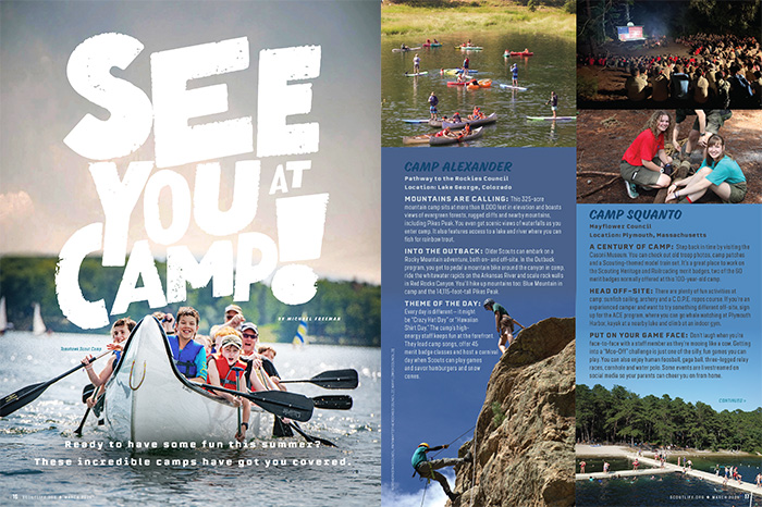 annual article about great summer camps